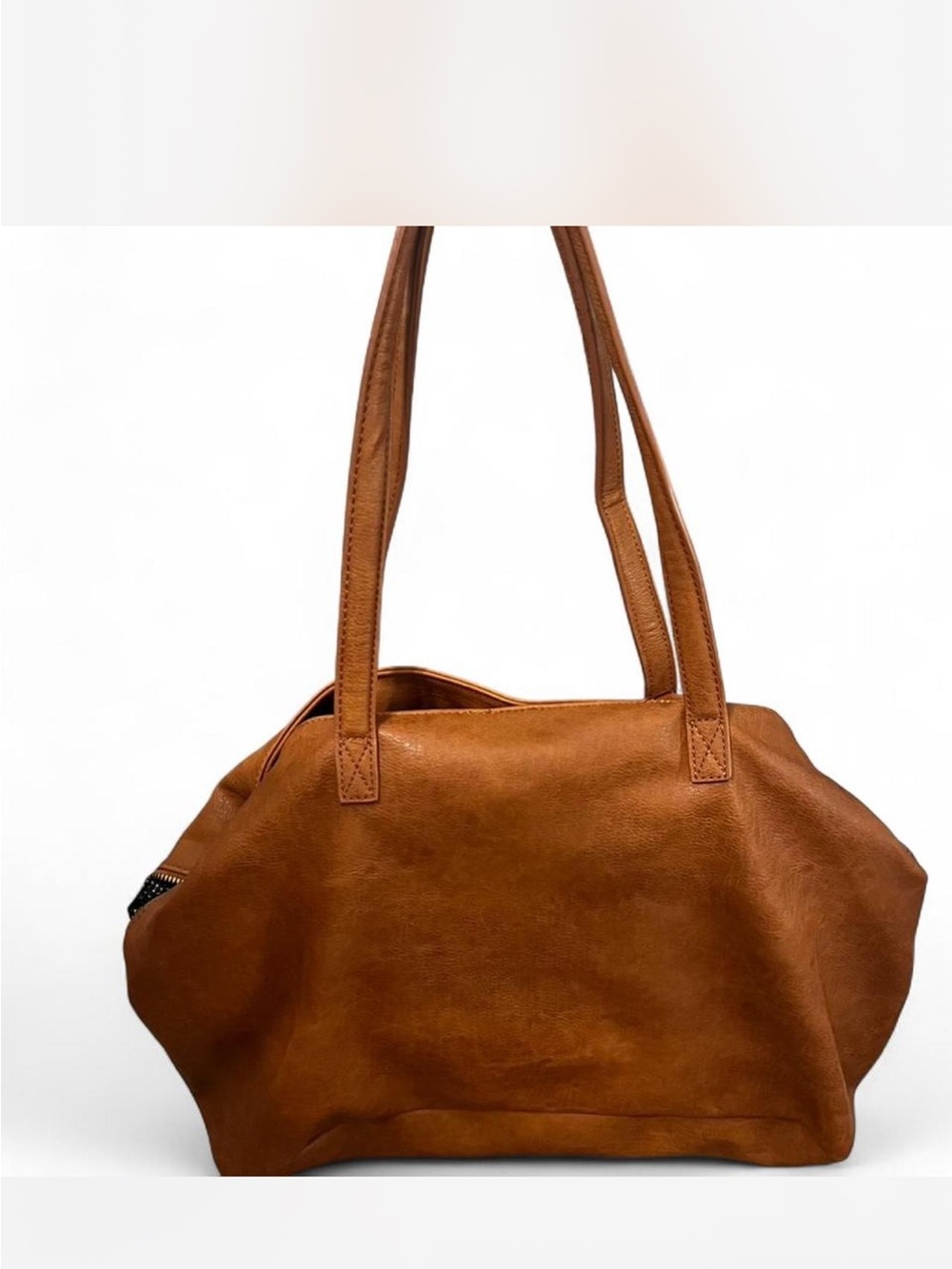 Antik Kraft Tan Shoulder Bag in Cognac